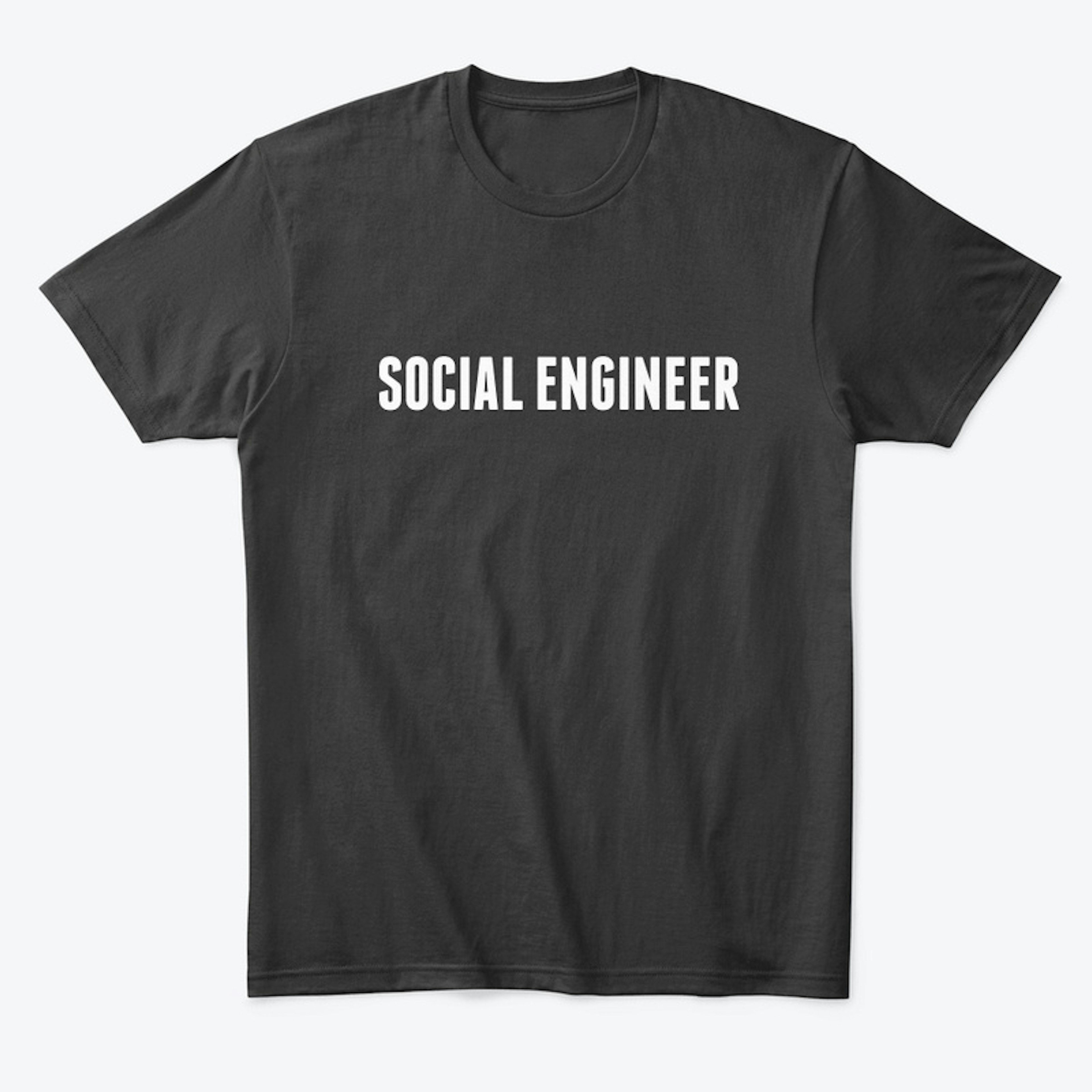 Social Engineer Black T-Shirt